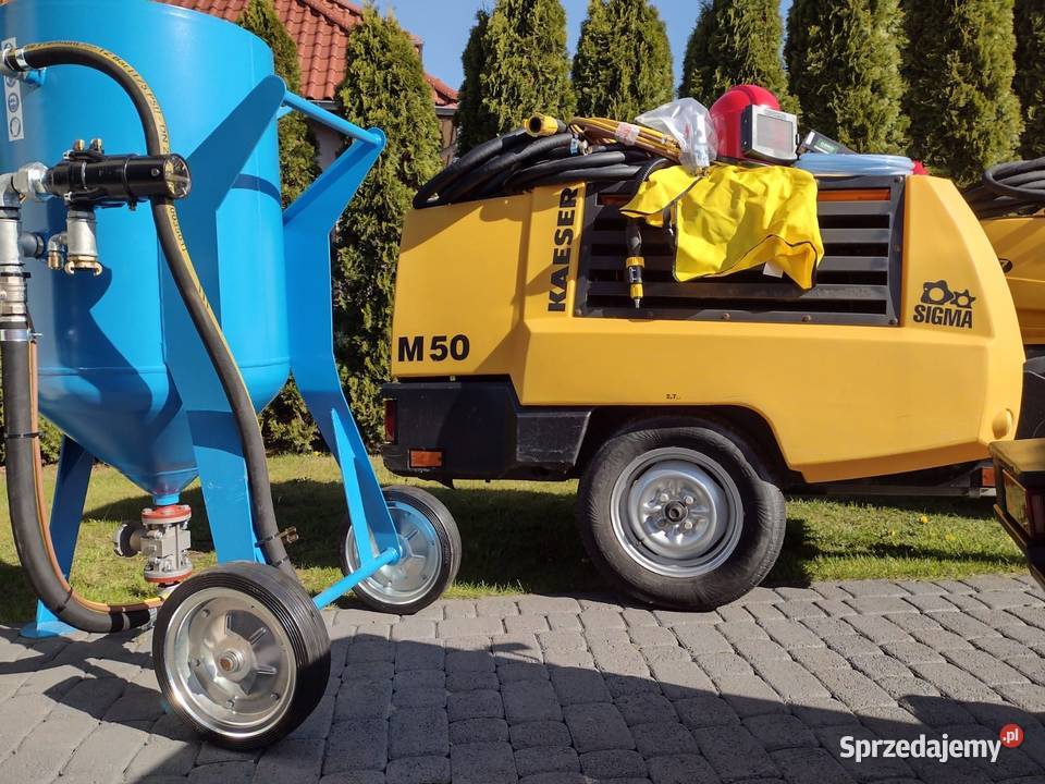 Atlas copco piaskarka sprężarka kompresor Szczecin