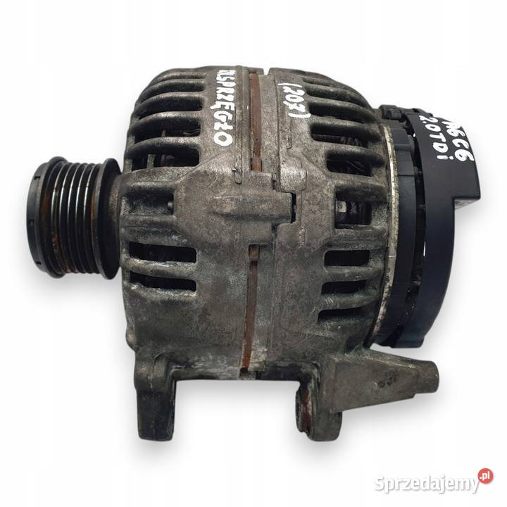ALTERNATOR Audi A6 C6 20 TDI VW 140A 06F903023J Układ elektryczny silnika