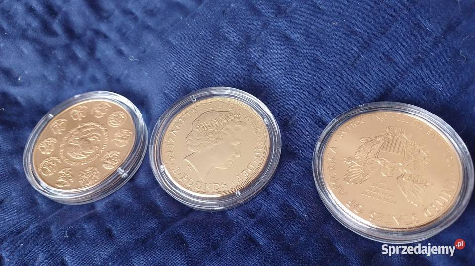 3 Monety Ounce Of Art 2015 Rembrant setBU 3x 1oz śląskie Bielsko-Biała