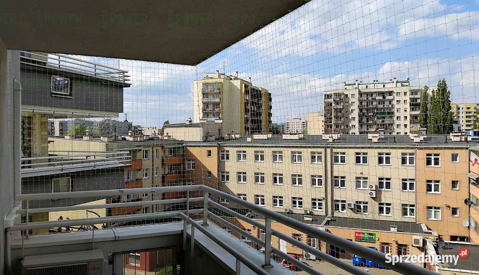 Założenie siatki na balkon kota Warszawa Siatka