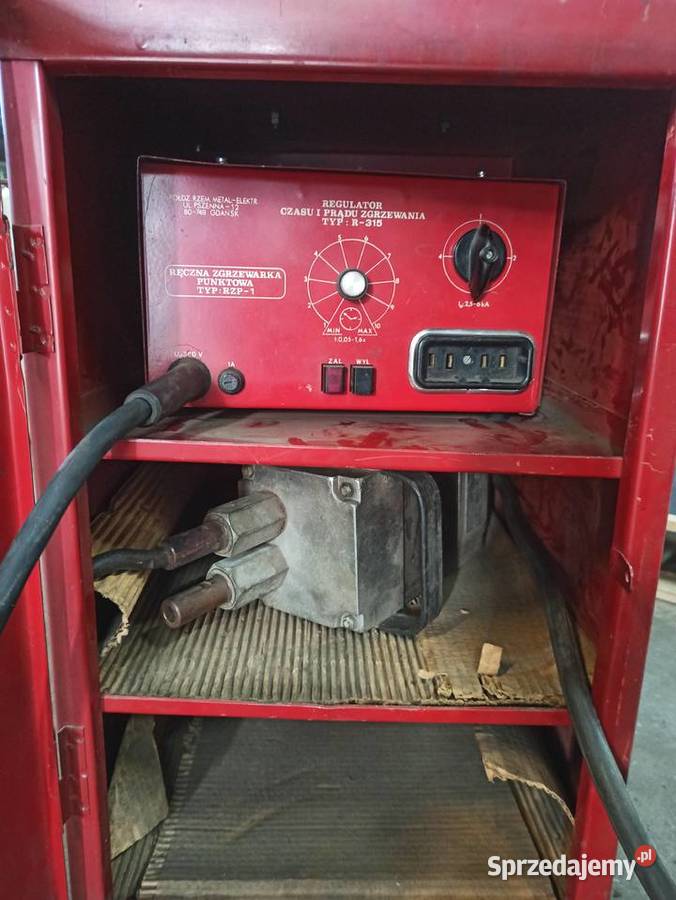 Zgrzewarka ręczna punktowa Typ RZP1 24kVA 380V Pozostałe łódzkie