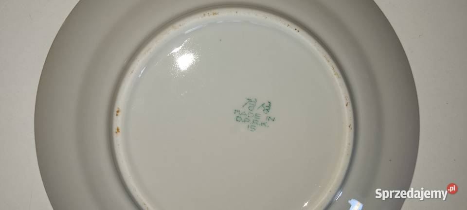 porcelana chińska z białym dekorem ostrokrzewu Warszawa