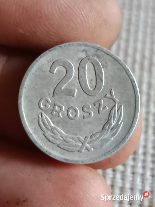 Sprzedam monete 20 gr 1973 r bzm skretka lubelskie sprzedam