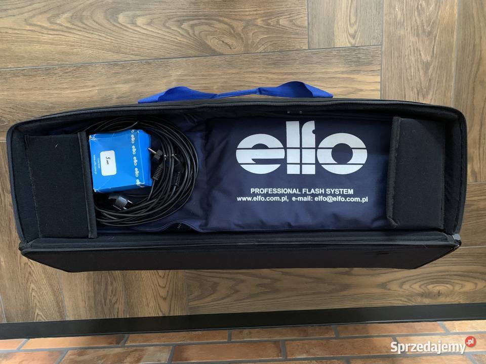 Studyne lampy błyskowe Elfo Quant250 zestaw 2 Bochnia sprzedam