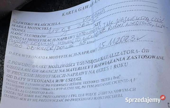 Nowa szyba 30 Puig do cyklopa 400 Gdynia ale Osłony sprzedam