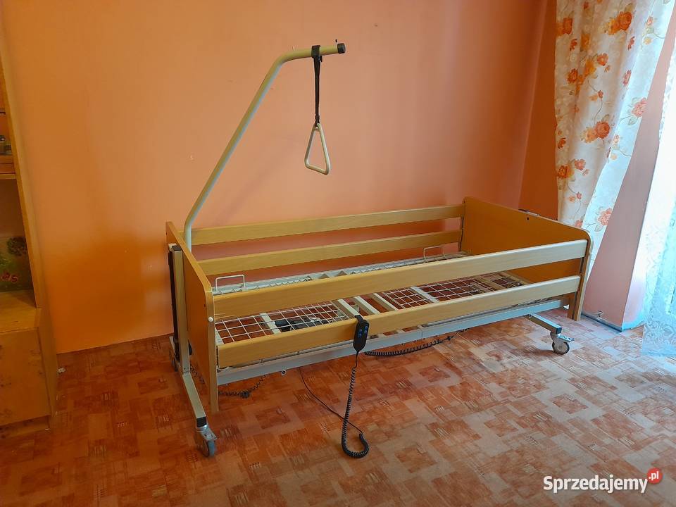 Łóżko Rehabilitacyjne Elektryczne AKS na pilota Warszawa