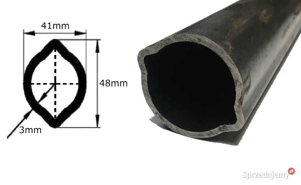 Rura WOM cytryna 4148 x 3 mm 60 TL41360 małopolskie Kamionna
