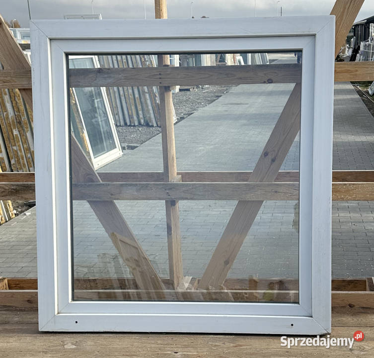 OKNA KacprzaK 122X133 OKNO Używane Plastikowe Okna ścienne Siedlce