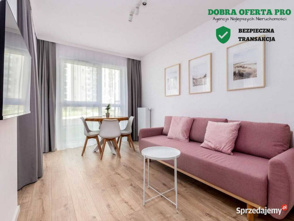 Nowoczesny i w pełni umeblowany apartament Mieszkania pomorskie Gdańsk