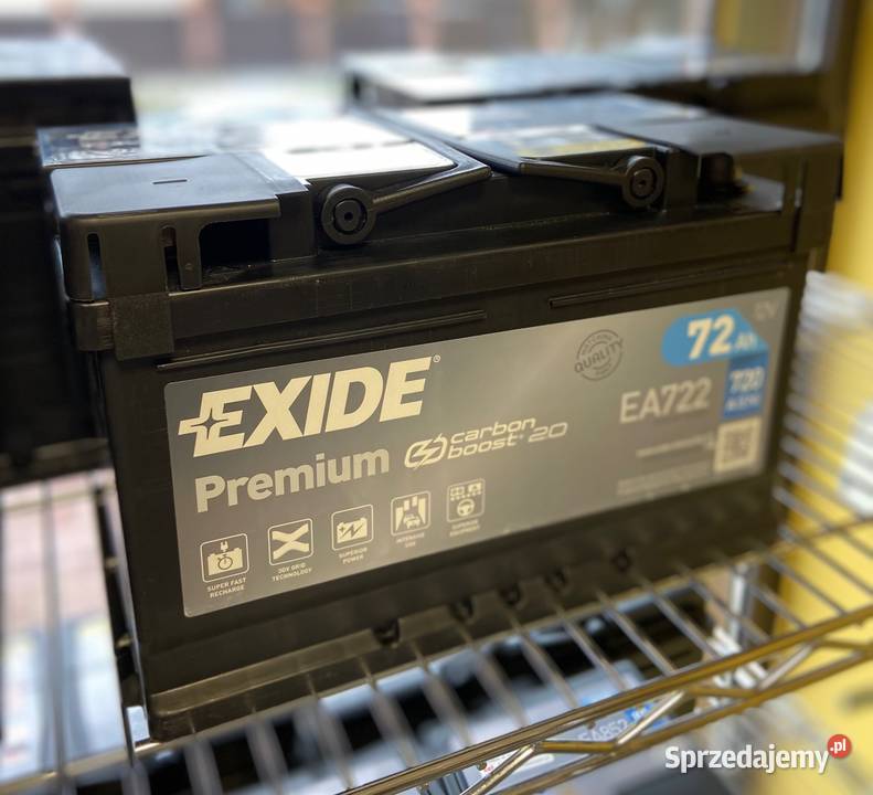AKUMULATOR Exide Premium 72Ah 720A Grudziądz kujawsko-pomorskie Chełmno