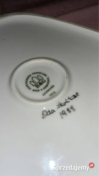 Patera Bing Grondahl Royal Copenhagen Denmark pomorskie Gdańsk