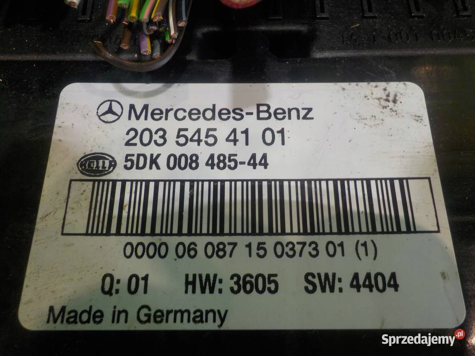 MERCEDES C W203 LIFT 18 K 06r modul komfortu osobowe Suków
