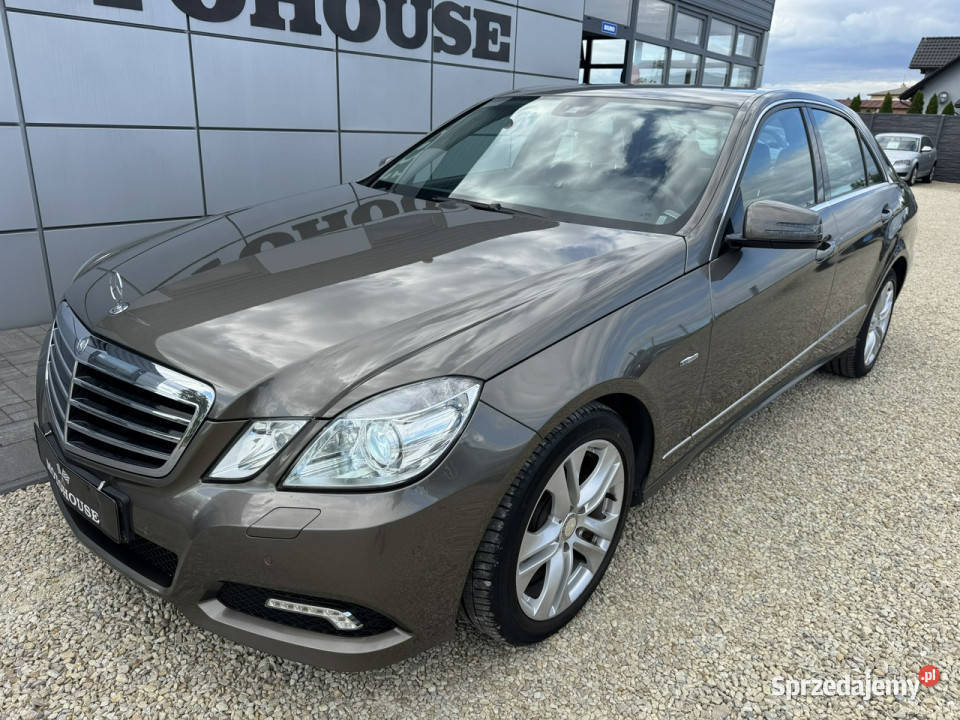 Mercedes E 220 250 CGI BlueEfficiency Avantgarde światła do jazdy dziennej śląskie
