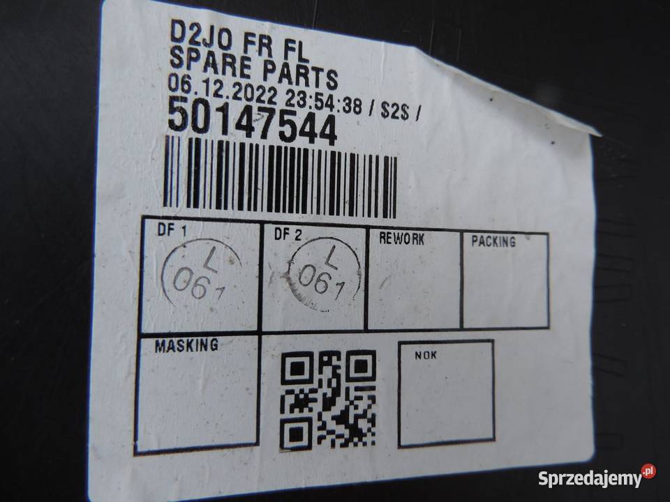 ZDERZAK PRZÓD OPEL ASTRA V K LIFT NOWY 39130492