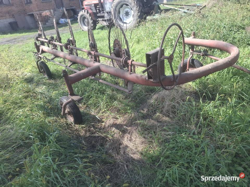 Sprzedam gwiazdówke 5 Zgrabiarki i przetrząsacze Konin sprzedam