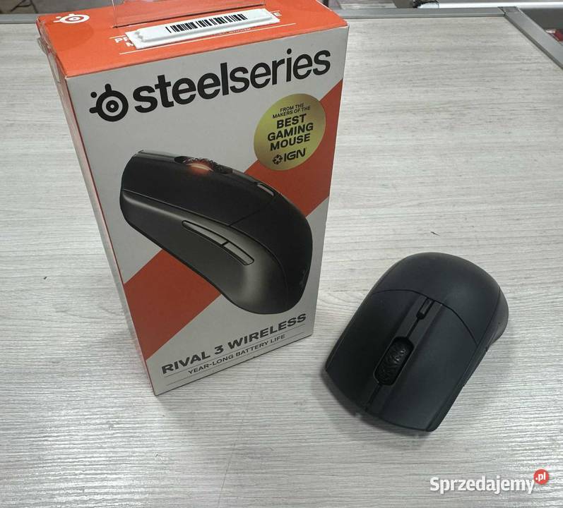 Myszka bezprzewodowa SteelSeries Rival 3 Klawiatury i myszy Elbląg
