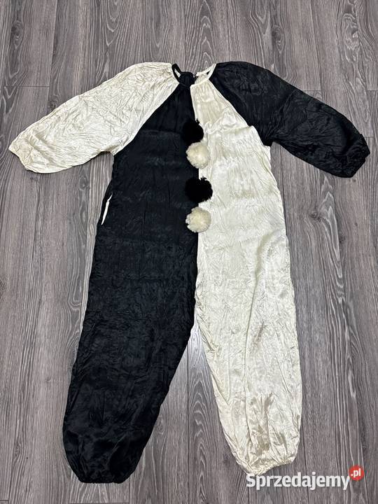 Kombinezon kostium klauna jokera czarno biały mazowieckie