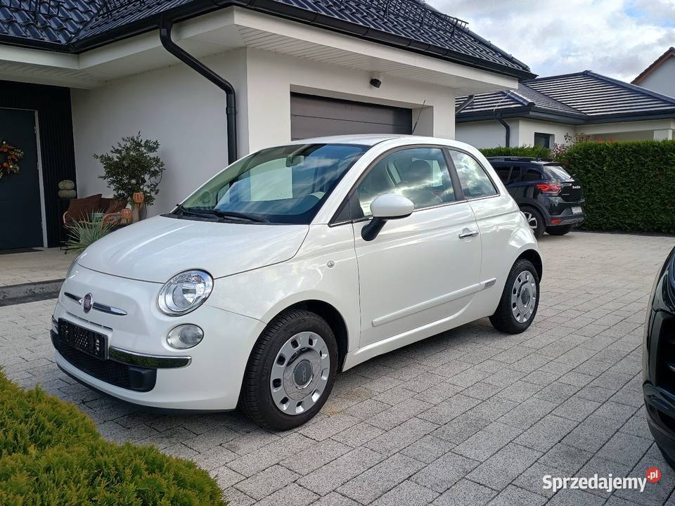 Fiat 500 jasny środek klima książka serwisowa Rawicz