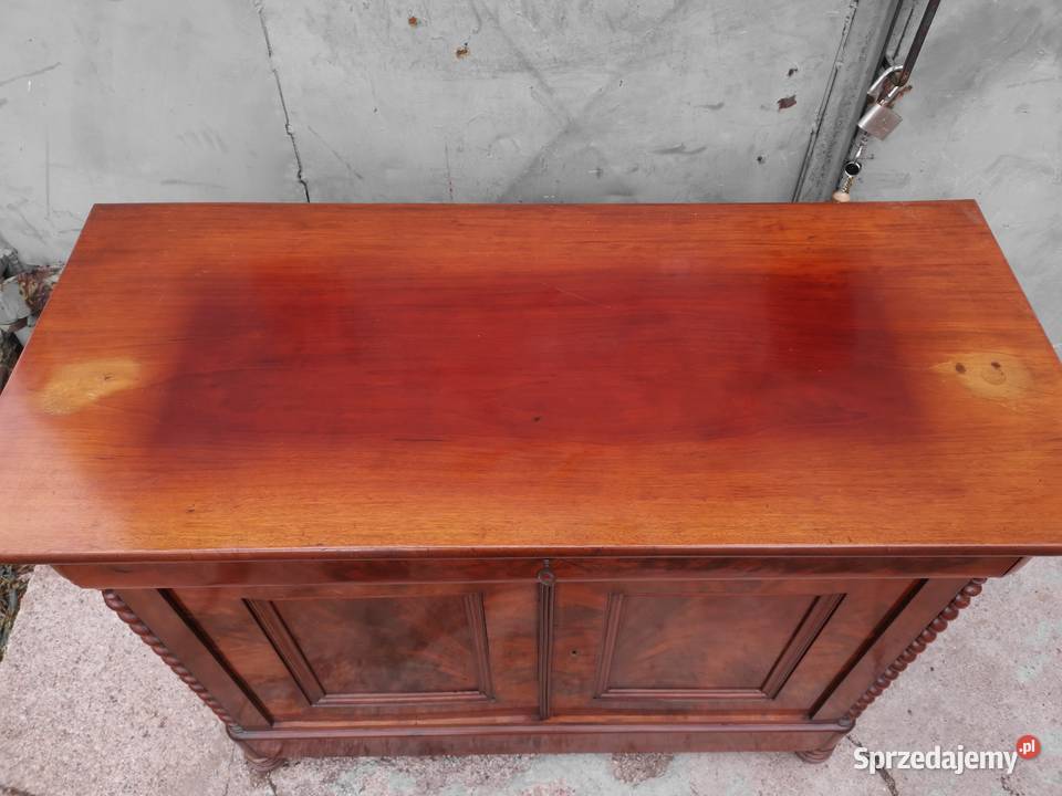 Piękna komoda biedermeier XIXw KOMPLET sprzedam