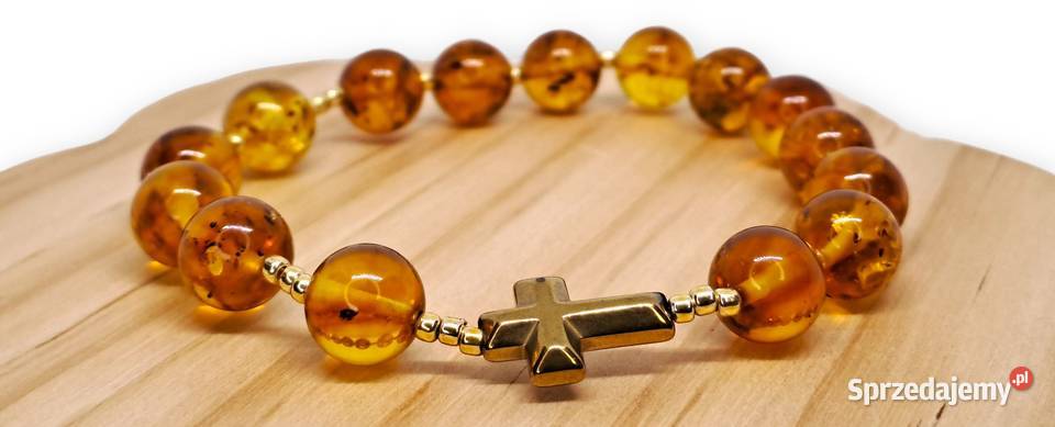 Bransoletka różaniec dziesiątka różańca z Warszawa