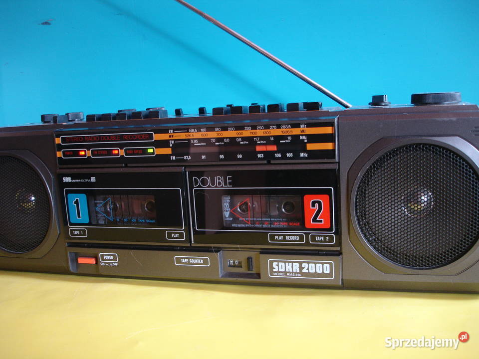 Radiomagnetofon SDKR 2000 RMS814 Zielona Góra