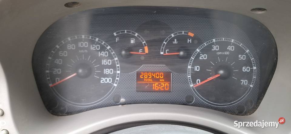 Fiat panda 12 dynamic LPG blokada skrzyni biegów Panda Września