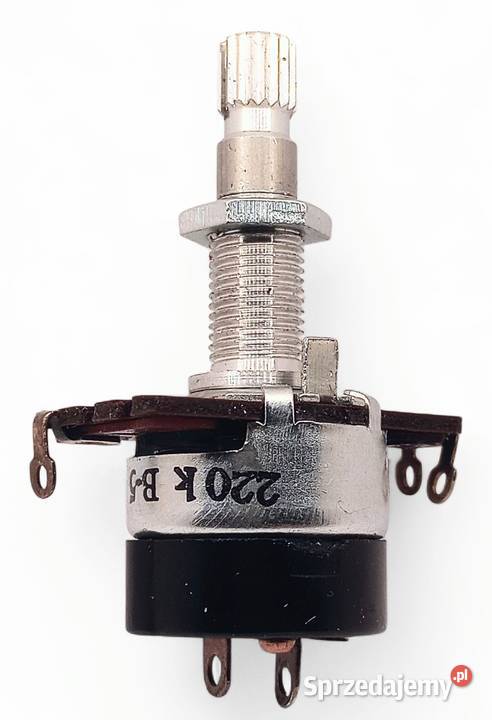 POTENCJOMETR 220kom ORYG TELPOD DO RADIA SAM Wieliczka