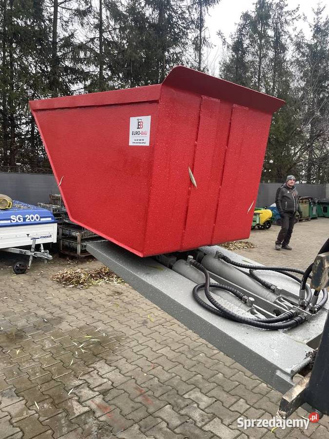 Koleba Kontener pojemnik hydrauliczny wózka Ślesin