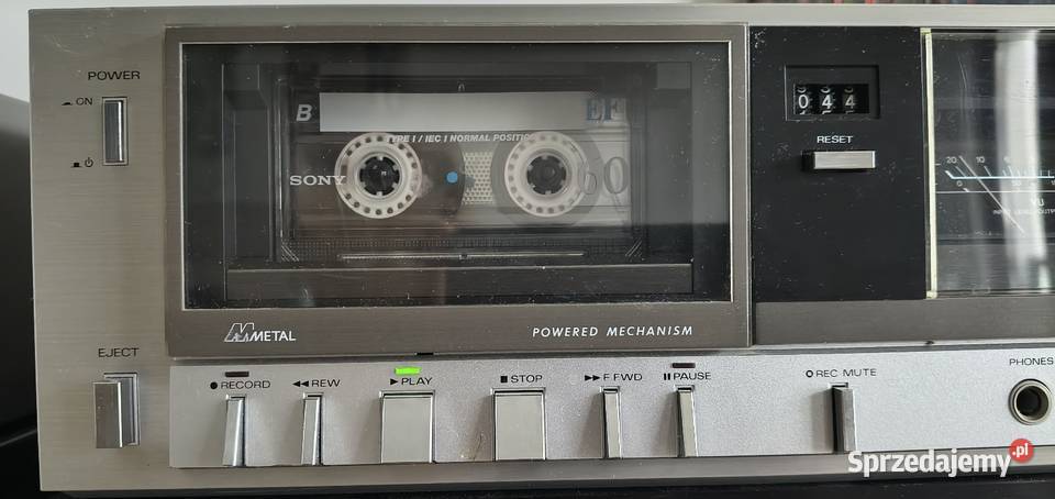 Magnetofon deck vintage Fisher CR125 Warszawa