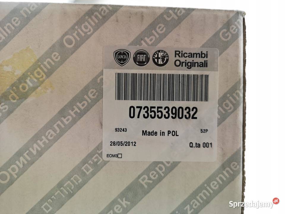 BOCZEK TUNELU CENTRALNEGO LEWY FIAT 500