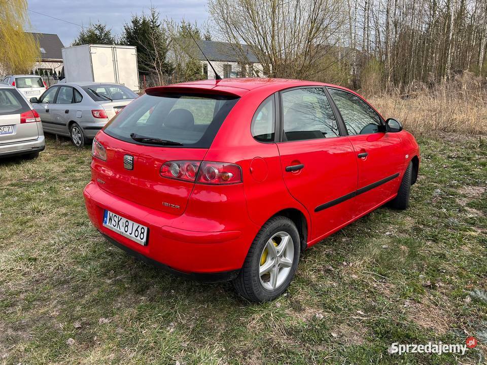 Seat Ibiza 12 2004r benzyna Sokołów Podlaski