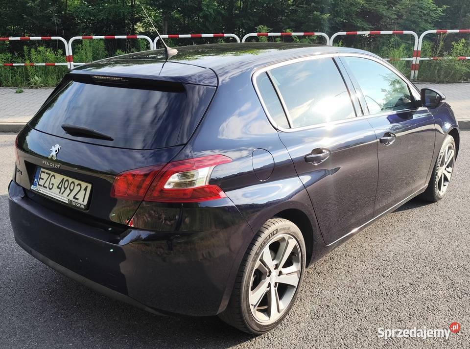 Peugeot 308 2015r światła LED Samochody osobowe małopolskie Ostrężnica