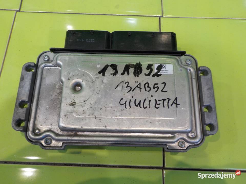 GIULIETTA 14 T 11r sterownik komputer silnika Czujniki i sterowniki