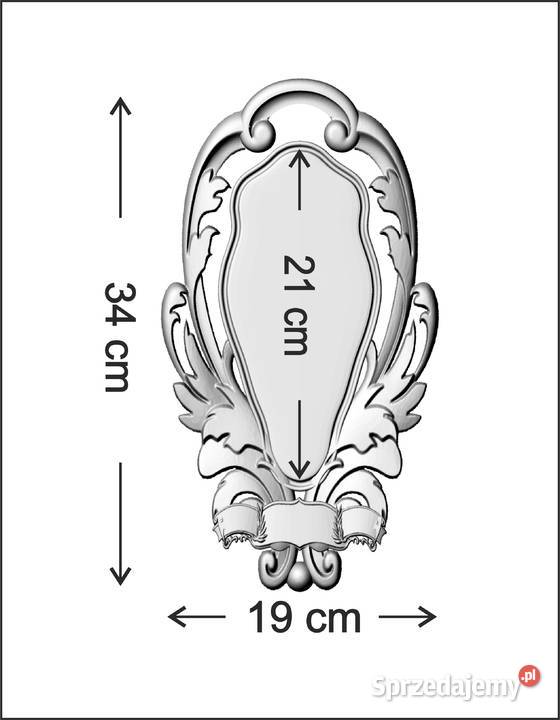 K621TP Rzeźbiona deska pod rogacza koziołka z Pozostałe śląskie Szczekociny
