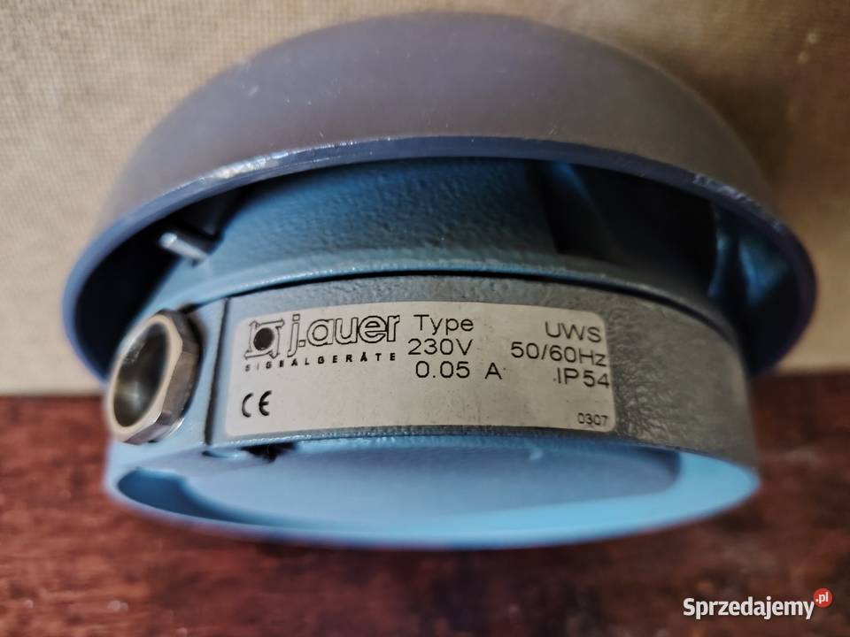 Dzwonek UWS 230V 50Hz Poręba