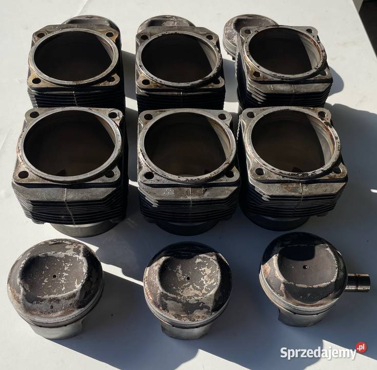 Porsche 911 964 zestaw tłoki cylindry MAHLE Poznań sprzedam