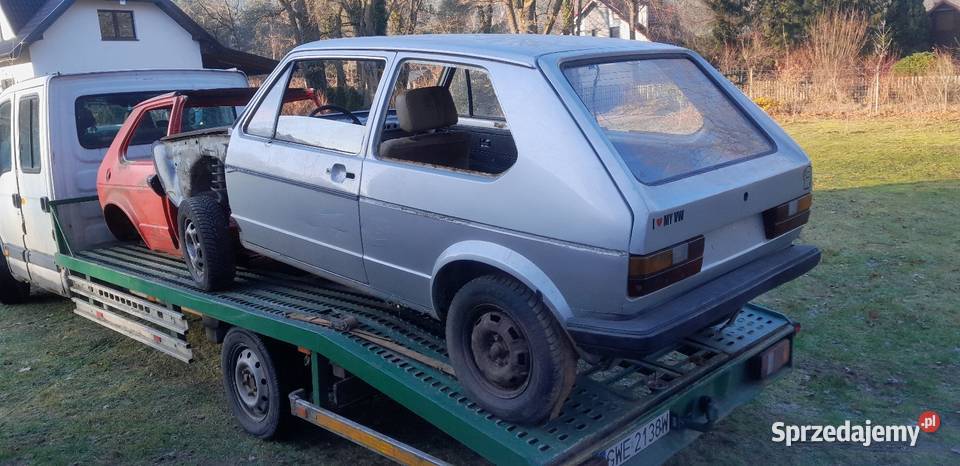 Vw golf mk1 pozostałości Strzebielino