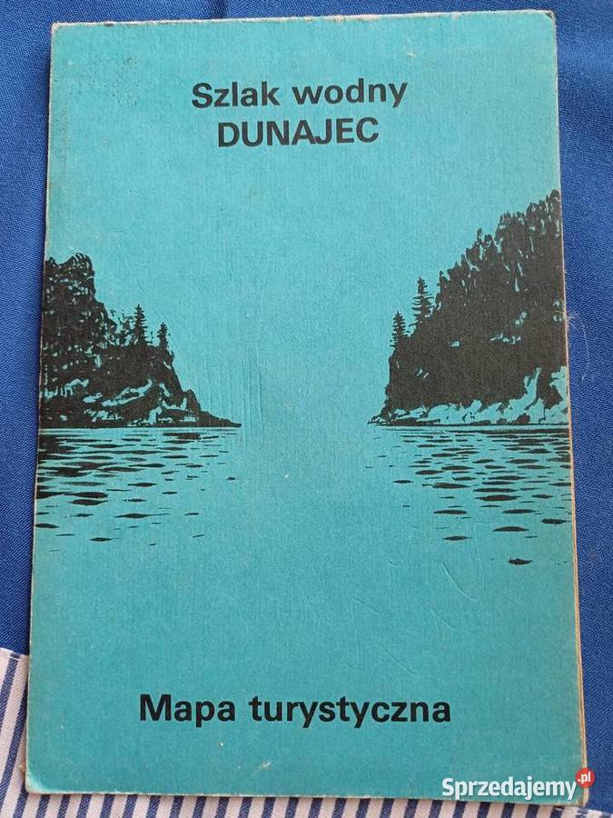 Szlak wodny Dunajec mapa turystyczna Mapy i przewodniki Kraków