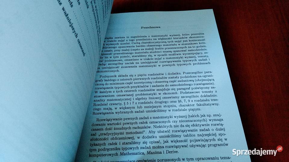 Matematyka w zadaniach studentów kierunków ISBN 8373263950 pomorskie Gdańsk