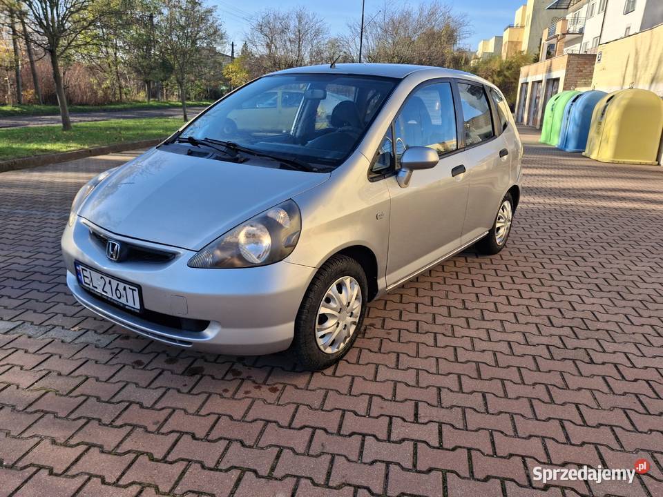 Honda Jazz 13 z gazem 2003 Łódź