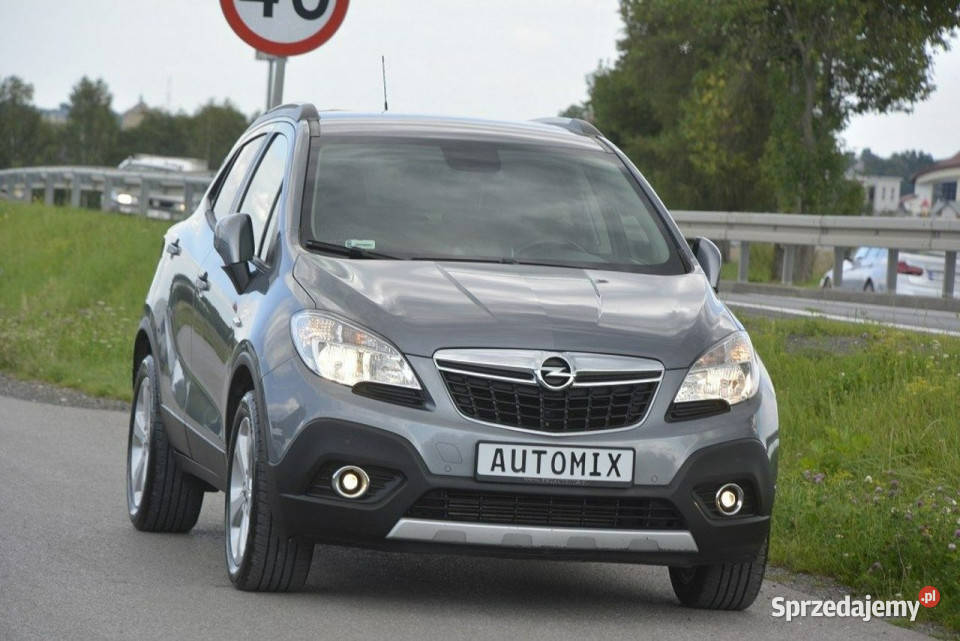 Opel Mokka 14Turbo podgrzewane fotele kierownica czujnik zmierzchu Mokka Sędziszów Małopolski