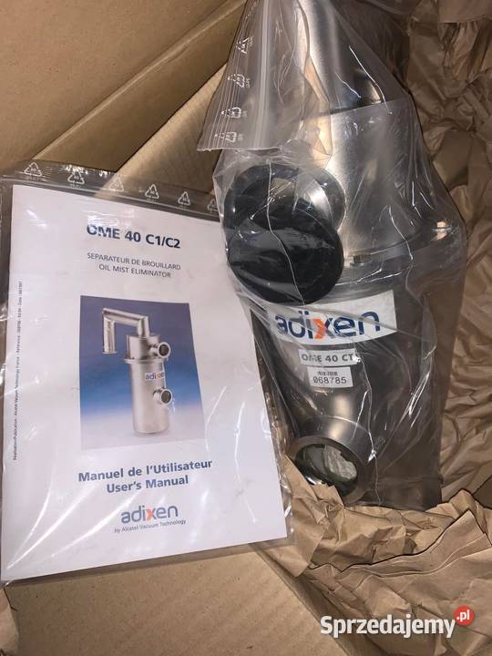 Alcatel Adixen Oil Mist Eliminator OME 40 CT mazowieckie Warszawa