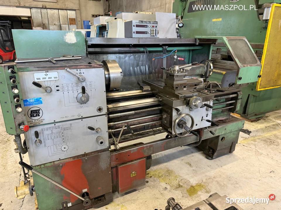 Tokarka TUR 50 S x 1000 stan techniczny fi Głowno