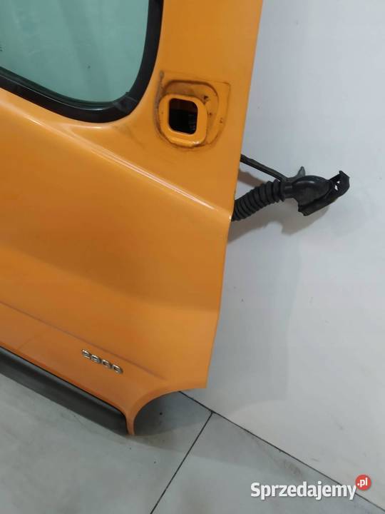 DRZWI PRAWE PRZÓD POMARAŃCZOWE Opel Vivaro I
