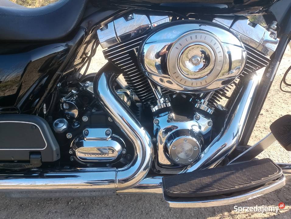 Harley Davidson road king warmińsko-mazurskie Pogrodzie