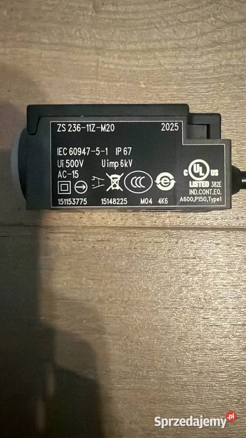 ZS23611ZM20 wyłącznik krańcowy Września