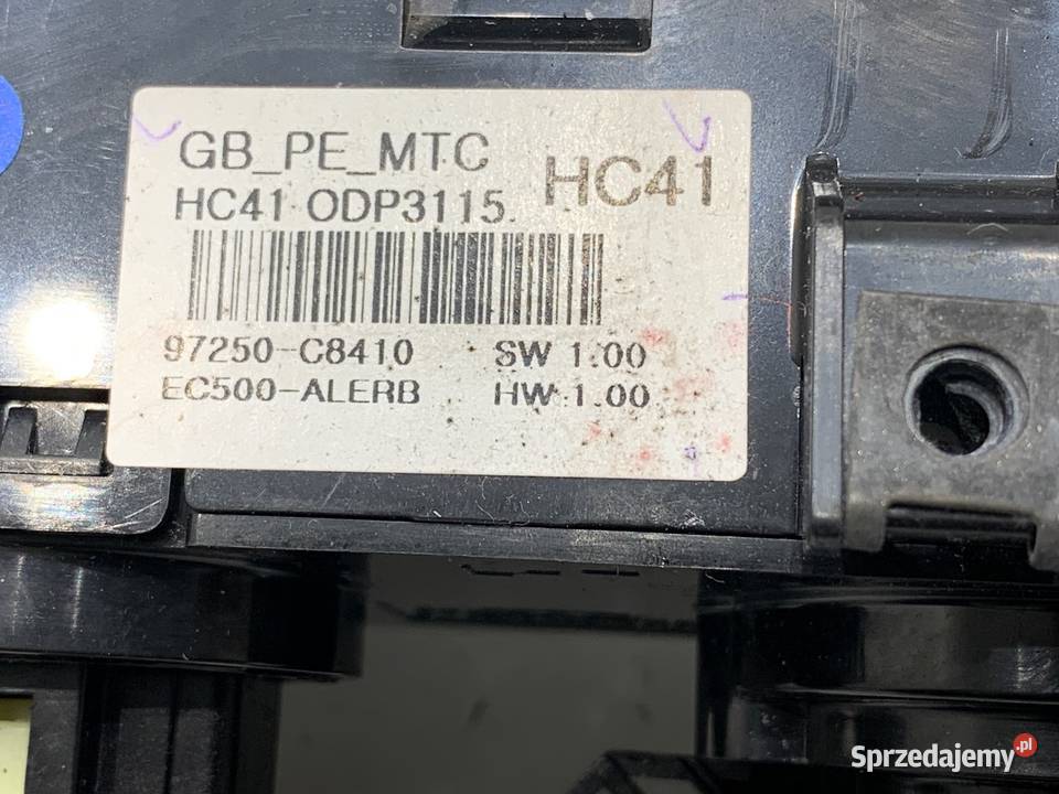 PANEL STEROWANIA NAWIEWU HYUNDAI i20 II