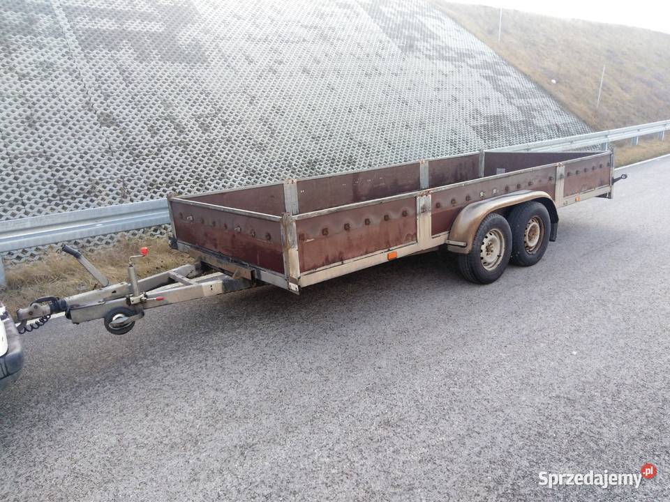 Przyczepa Dłużyca Dmc 1300 KAT B 500x185 Światła Wodzisław