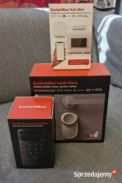 Zamek SwitchBot Lock Ultra Vision Combo 3w1 z Pozostałe podkarpackie Rzeszów