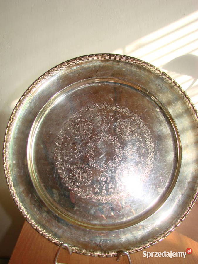 taca plater z ornamentem pomorskie Pruszcz Gdański